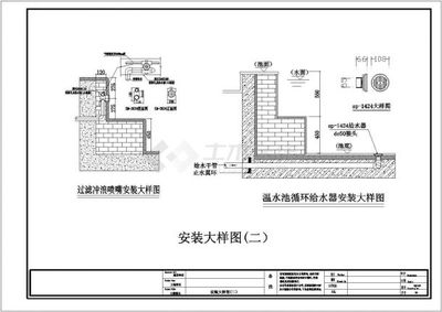 【排水系統】某洗浴一層男部大池系統排水系統桑拿全圖_土木在線